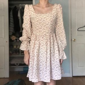 vintage floral dress